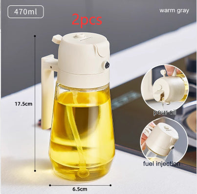 2-in-1 Oil Sprayer & Dispenser