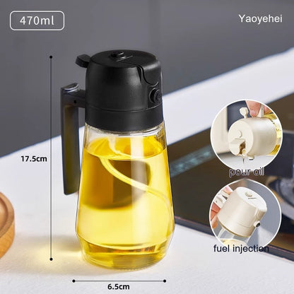 2-in-1 Oil Sprayer & Dispenser