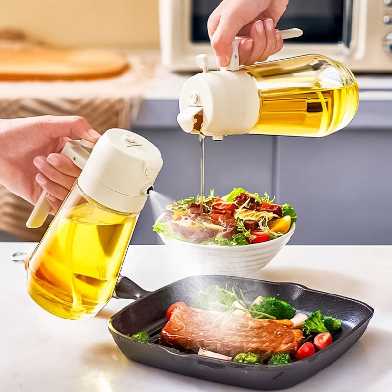 2-in-1 Oil Sprayer & Dispenser
