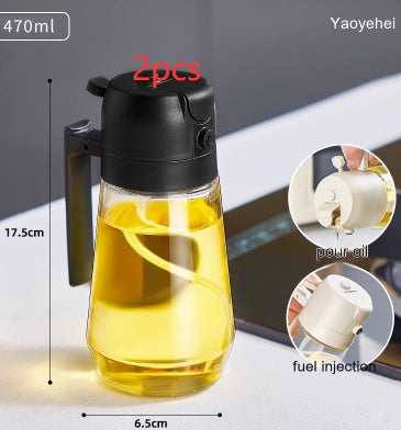 2-in-1 Oil Sprayer & Dispenser