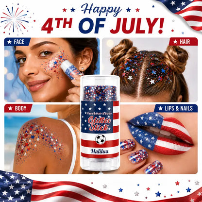 🎇🦅Signature 4th of July Glitter Stick (2026) 🇺🇸