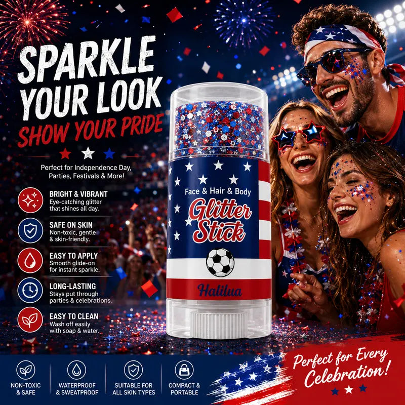 🎇🦅Signature 4th of July Glitter Stick (2026) 🇺🇸