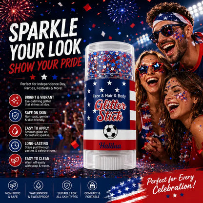 🎇🦅Signature 4th of July Glitter Stick (2026) 🇺🇸